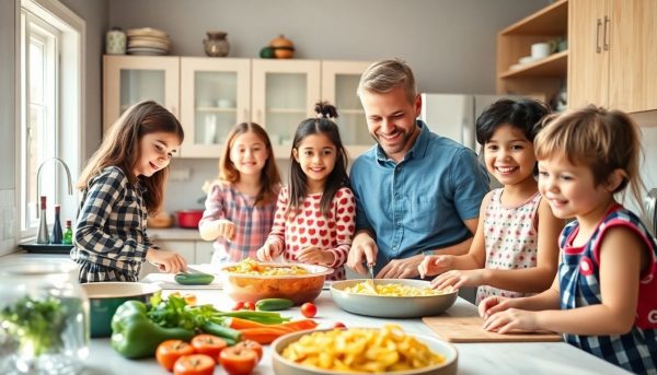 Jantar Simples com Crianças: Receitas Fáceis e Divertidas