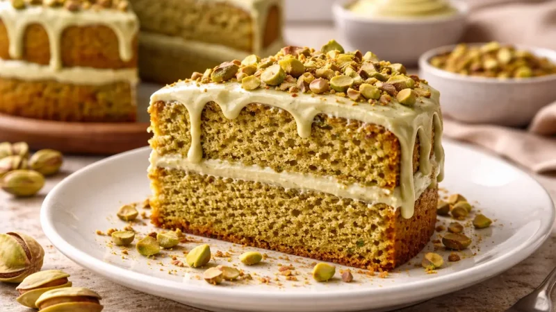 Como fazer um Bolo de pistache