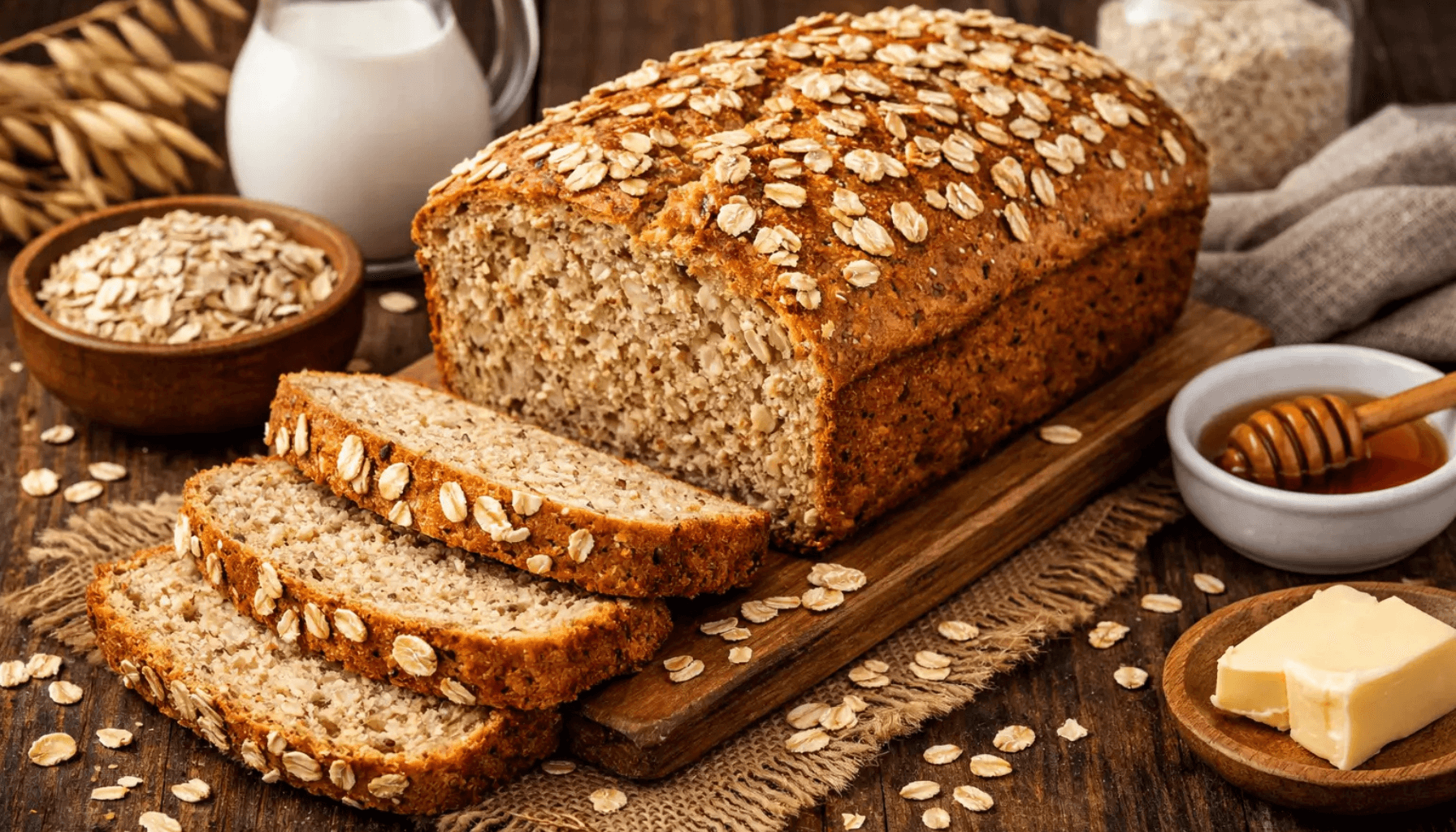 Pão de aveia como opção saudável e prática para o dia a dia