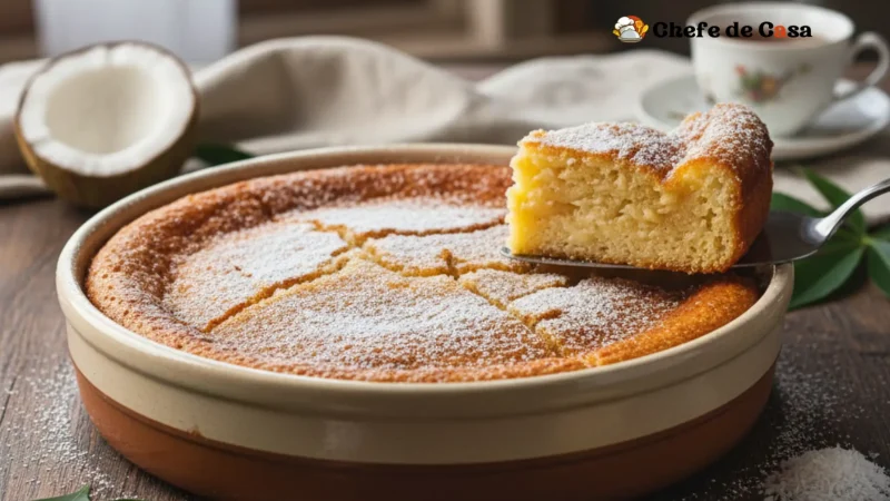 Bolo de Aipim Cremoso