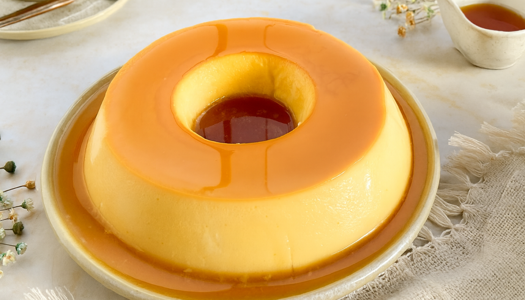 Pudim de leite condensado