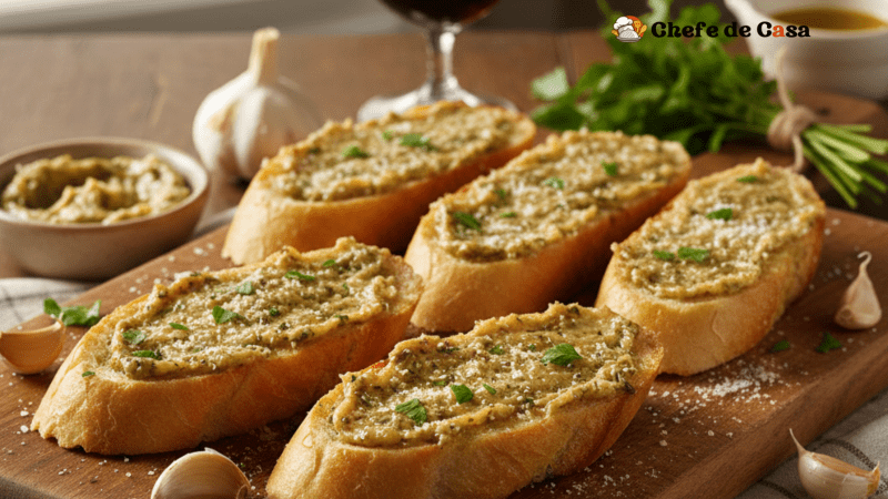 Pão de Alho Caseiro