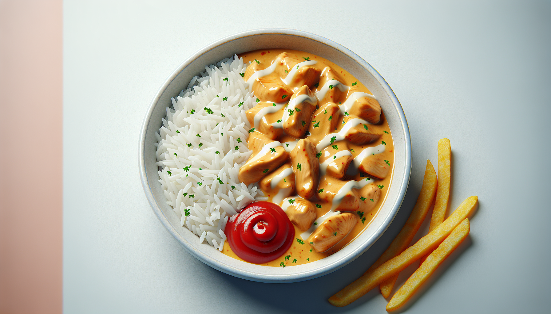 Strogonoff de frango simples