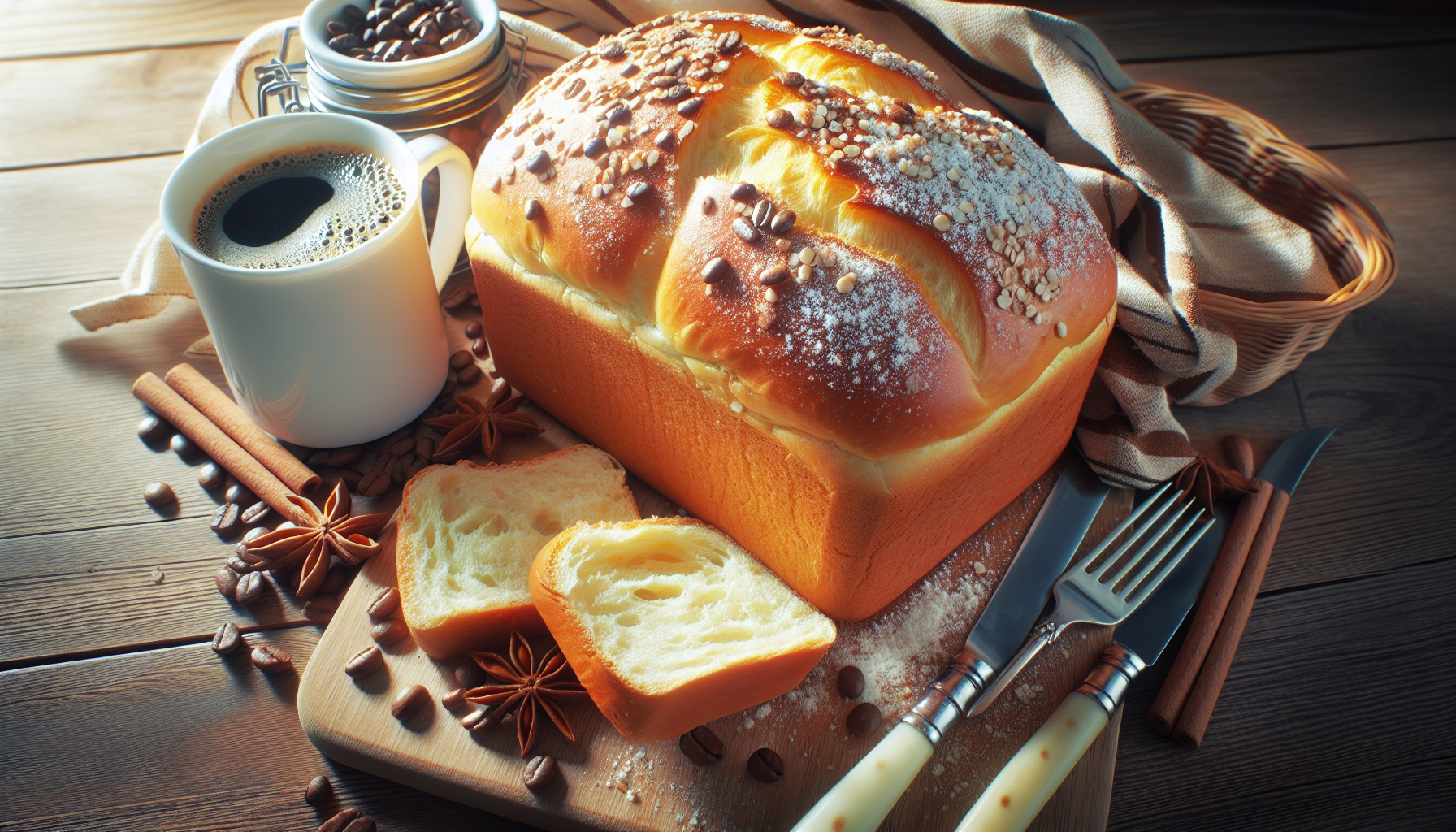 Pão caseiro fofinho