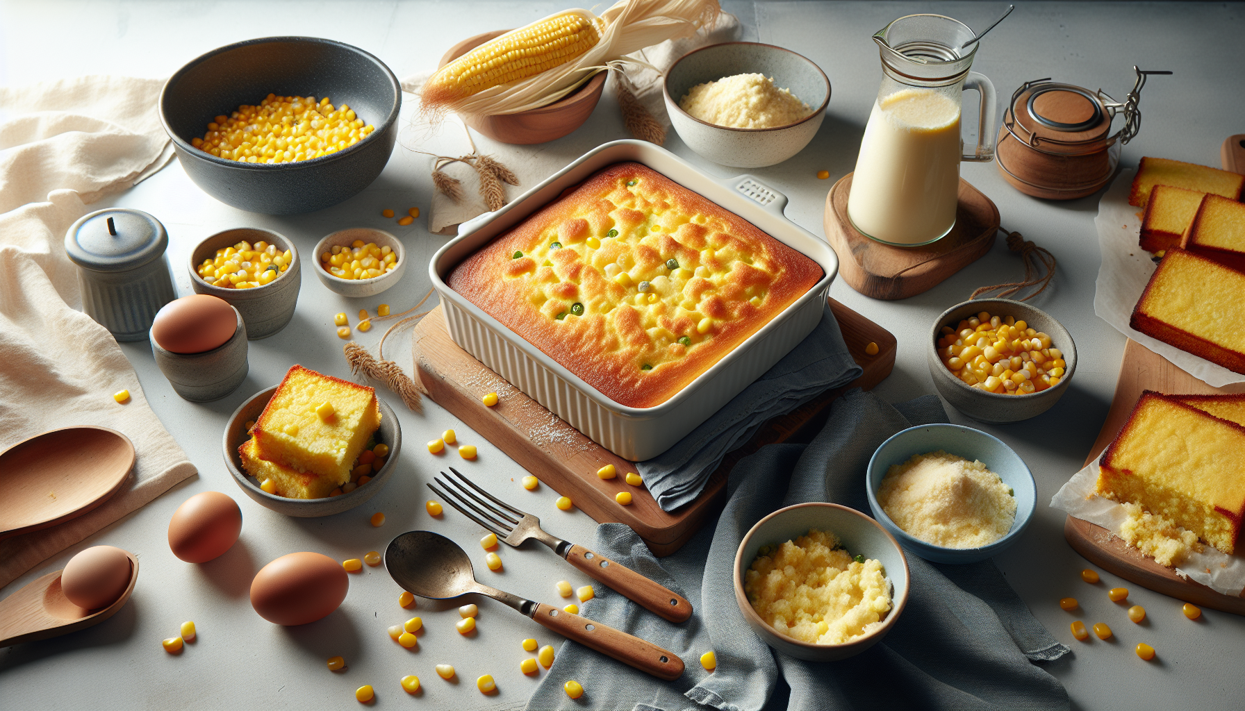 Bolo de milho de liquidificador