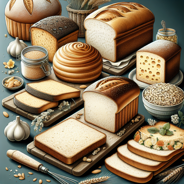 Descubra Receitas Deliciosas de Pão: Pão de Alho Caseiro, Pão de Ló, Pão de Forma, Pão de Aveia, Pão Integral e Pão de Queijo Fit