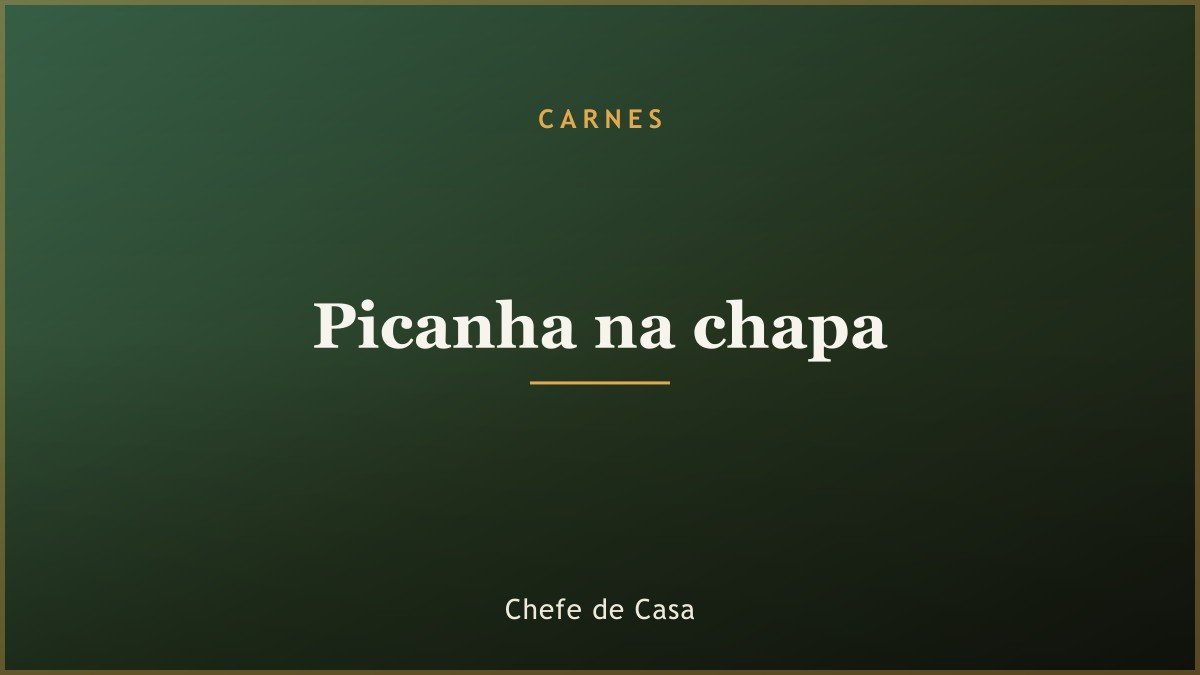 Picanha na chapa